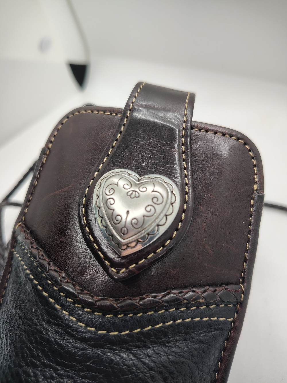 Vintage Brighton Sunglases Clase with Heart Concho